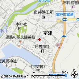 高知県室戸市室津2571周辺の地図