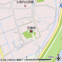 佐賀県三養基郡みやき町天建寺1897周辺の地図