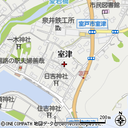 高知県室戸市室津2564周辺の地図