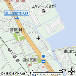 佐賀県伊万里市東山代町里202周辺の地図