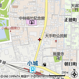 佐賀県小城市小城町152-4周辺の地図