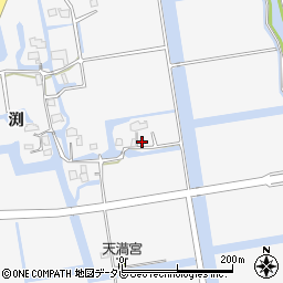 佐賀県佐賀市兵庫町渕2419周辺の地図