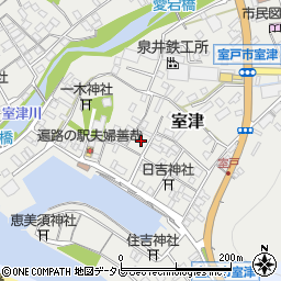 高知県室戸市室津2615周辺の地図
