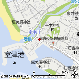 高知県室戸市室津2667周辺の地図