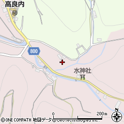 福岡県久留米市高良内町1274周辺の地図