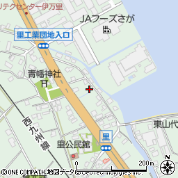 佐賀県伊万里市東山代町里204周辺の地図