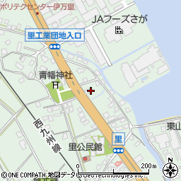 佐賀県伊万里市東山代町里207周辺の地図