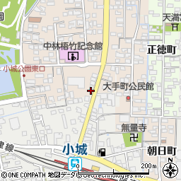 八頭司伝吉本舗　本店周辺の地図