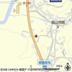 大分県玖珠郡玖珠町帆足855周辺の地図