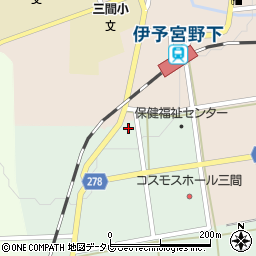 愛媛県宇和島市三間町迫目112周辺の地図