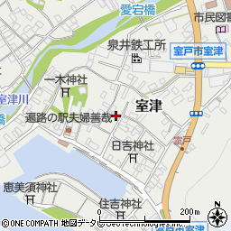 高知県室戸市室津2616周辺の地図
