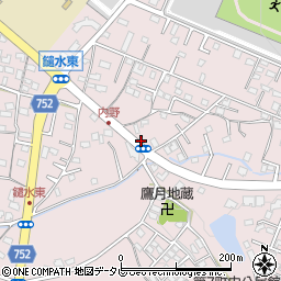 福岡県久留米市高良内町3788周辺の地図