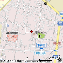 福岡県久留米市高良内町4446-3周辺の地図