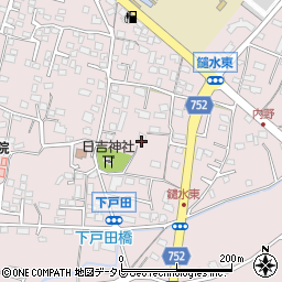 福岡県久留米市高良内町4369周辺の地図