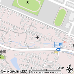 福岡県久留米市高良内町3768周辺の地図