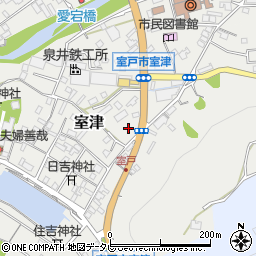 高知県室戸市室津2436周辺の地図