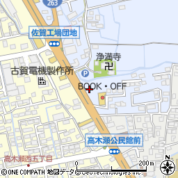 日産サティオ佐賀大和インター店周辺の地図