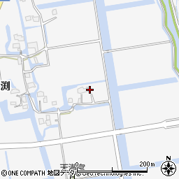 佐賀県佐賀市兵庫町渕2417-2周辺の地図