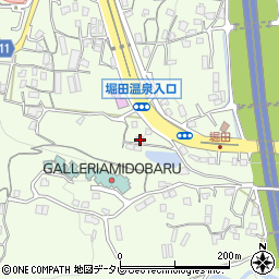 大分県別府市堀田2組周辺の地図