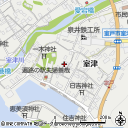 高知県室戸市室津2618周辺の地図