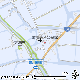 佐賀県神埼市神埼町姉川1670-4周辺の地図