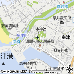 高知県室戸市室津2651周辺の地図