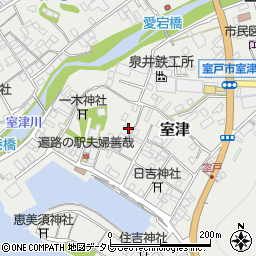 高知県室戸市室津2619周辺の地図