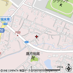 福岡県久留米市高良内町3785周辺の地図