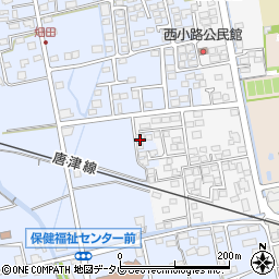 佐賀県小城市西小路476周辺の地図