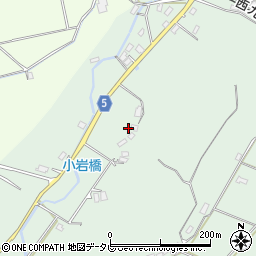 佐賀県伊万里市東山代町里597周辺の地図