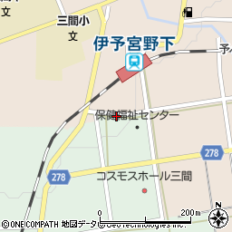 愛媛県宇和島市三間町迫目116周辺の地図
