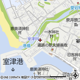 高知県室戸市室津2664周辺の地図