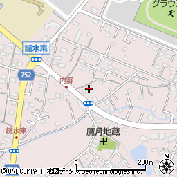 福岡県久留米市高良内町3787周辺の地図