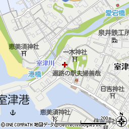 高知県室戸市室津2662周辺の地図