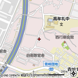 福岡県久留米市高良内町3292周辺の地図