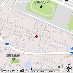 福岡県久留米市高良内町3757周辺の地図