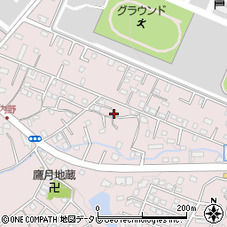 福岡県久留米市高良内町3759-7周辺の地図