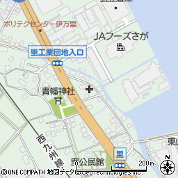 佐賀県伊万里市東山代町里353周辺の地図