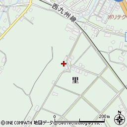 佐賀県伊万里市東山代町里418周辺の地図