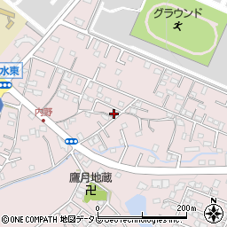 福岡県久留米市高良内町2994-5周辺の地図