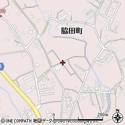 佐賀県伊万里市脇田町周辺の地図