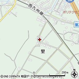 佐賀県伊万里市東山代町里575周辺の地図
