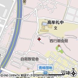 福岡県久留米市高良内町3350周辺の地図