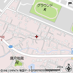 福岡県久留米市高良内町3758周辺の地図