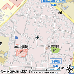 福岡県久留米市高良内町4435-1周辺の地図