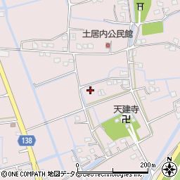佐賀県三養基郡みやき町天建寺1795周辺の地図
