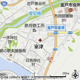 高知県室戸市室津2413周辺の地図