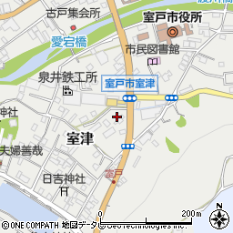 高知県室戸市室津2431周辺の地図