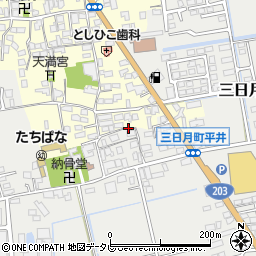 佐賀県小城市本告1009-2周辺の地図