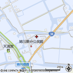 佐賀県神埼市神埼町姉川1701周辺の地図